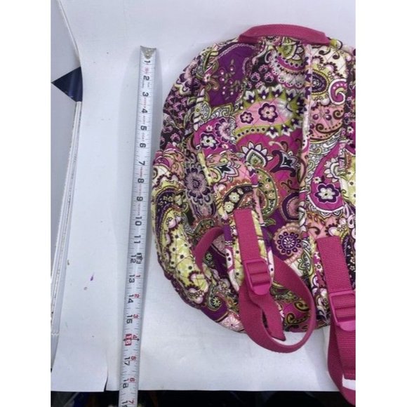 Vera Bradley Lightweight Multicolor Fabric Backpac - Picture 6 of 8